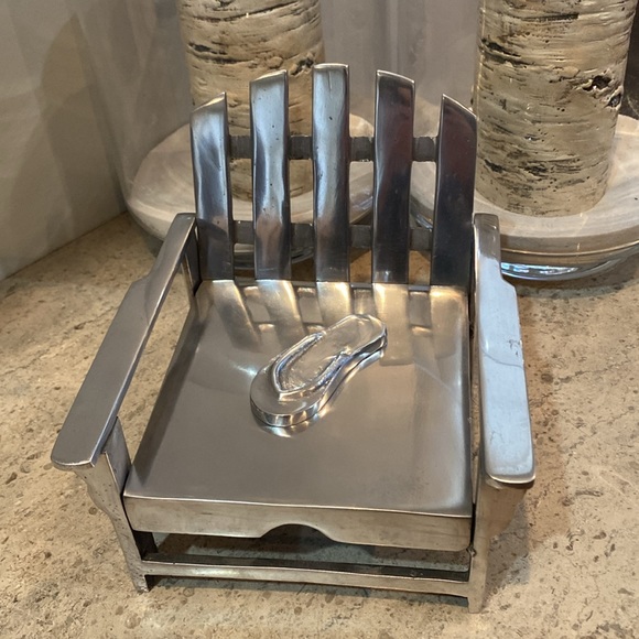 Metal Patio Chair Napkin Holder - Picture 9 of 14